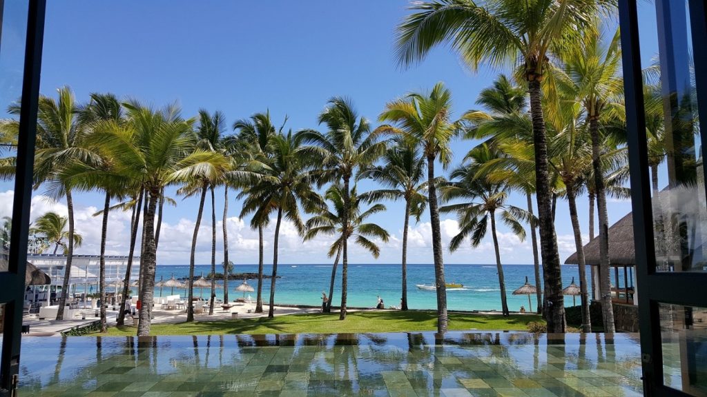 The view from a hotel in Mauritius. Was not boring at all