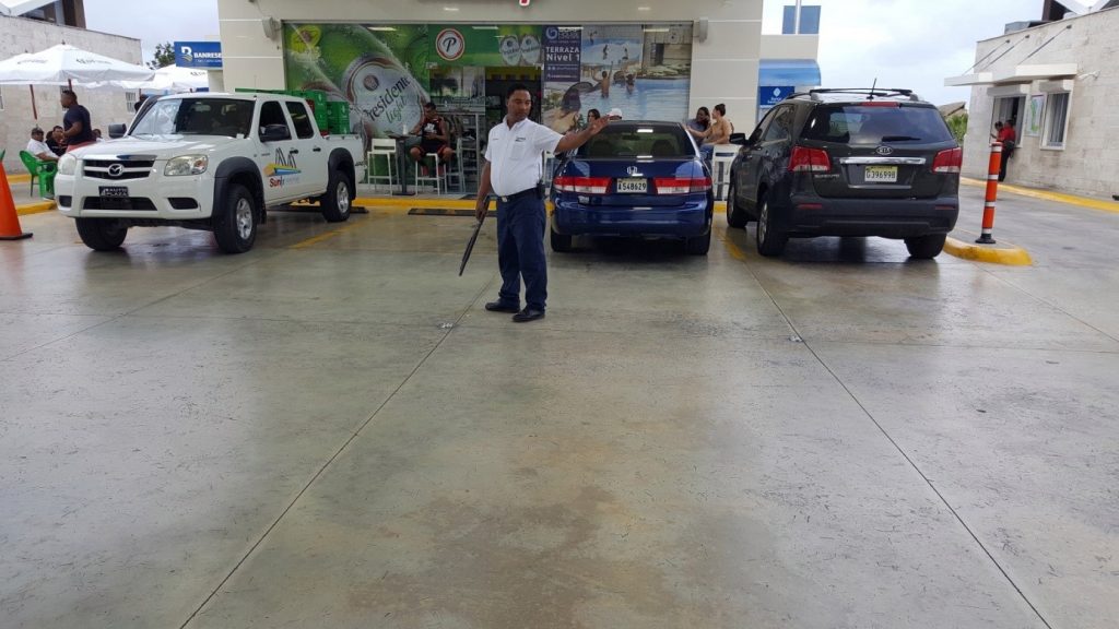 Just petrol station but guarded by armed staff. Do we need to talk more about public security?